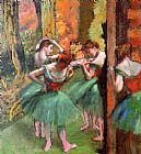 Dancers, Pink and Green by Edgar Degas